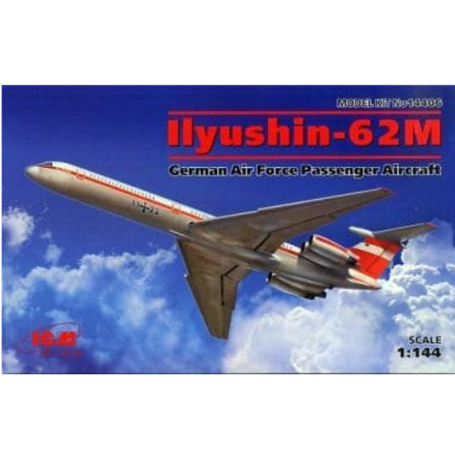 [PTM]1/144 ドイツ空軍 イリューシン 62M [14406] ICM プラモデル
