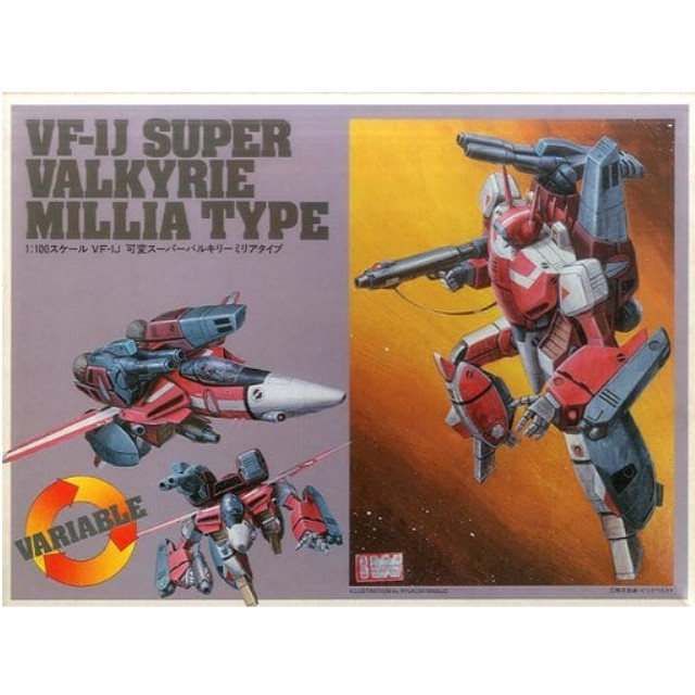 [PTM]1/100 VF-1J 可変スーパーバルキリー ミリアタイプ 「超時空要塞マクロス」 シリーズNo.18 [0505200] バンダイ プラモデル
