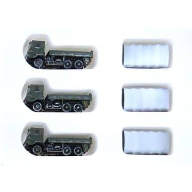 [PTM]【シークレット】 1/144 73式3 1/2t大型トラック(旧型/3台セット) 「TMW ミッドナイトイーグル」 タカラトミー プラモデル