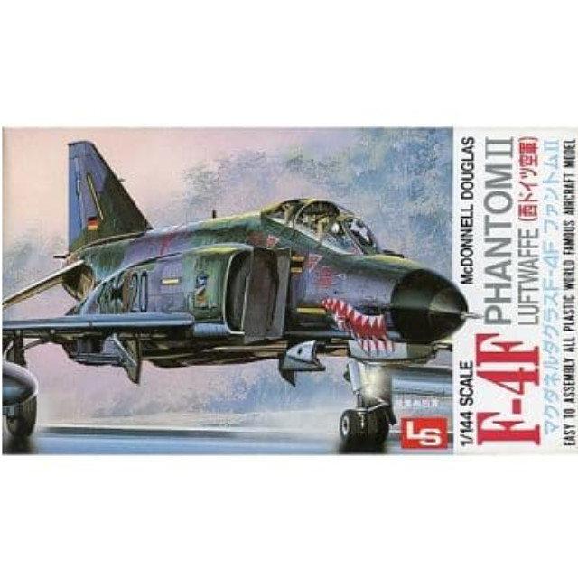 [PTM]1/144 マクダネルダグラス F-4F ファントムII 西ドイツ空軍 シリーズNo.19 [1068] LS(エルエス) プラモデル
