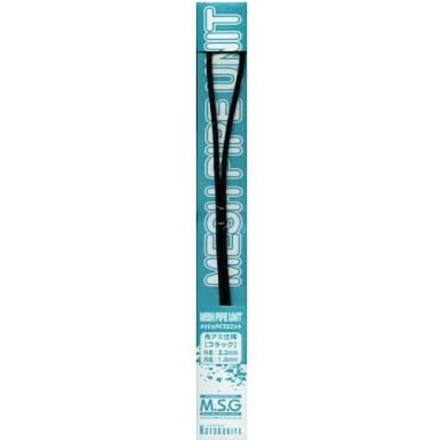 [PTM]メッシュパイプユニット布アミ仕様【ブラック】(外径2.3mm/内径1.8mm)「M.S.G モデリングサポートグッズ」[MP07] 壽屋(KOTOBUKIYA) プラモデル
