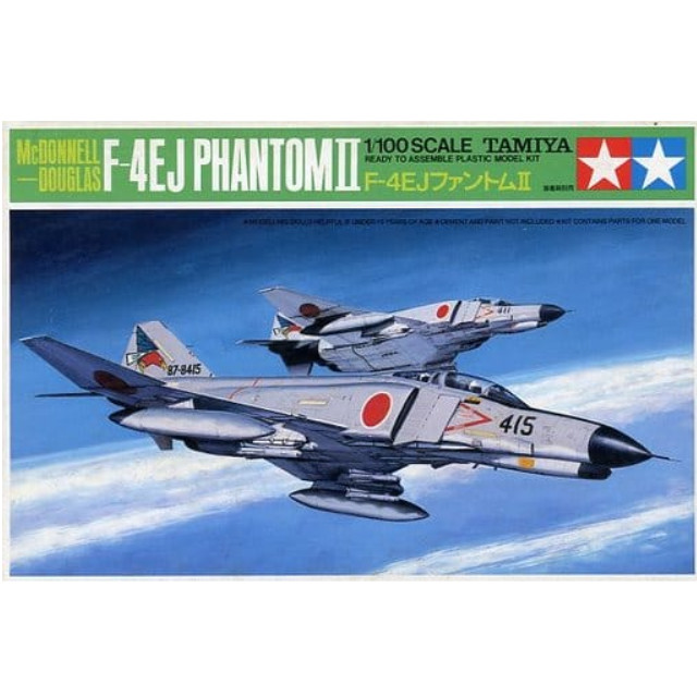 [PTM]1/100 F-4EJ ファントムII 「ミニジェットシリーズ」ディスプレイモデル  [60028] タミヤ プラモデル