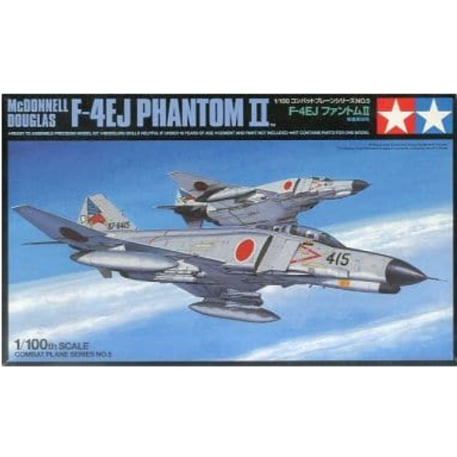 [PTM]1/100 F-4EJ ファントムII 「コンバットプレーンシリーズ No.5」 [61605] タミヤ プラモデル
