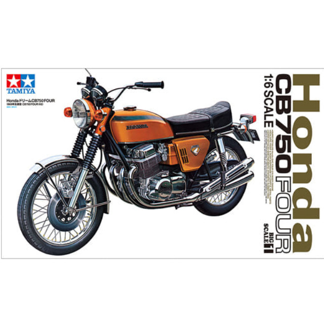 [PTM]1/6 Honda ドリーム CB750 FOUR 「オートバイシリーズ No.1」 ディスプレイモデル [16001] タミヤ プラモデル