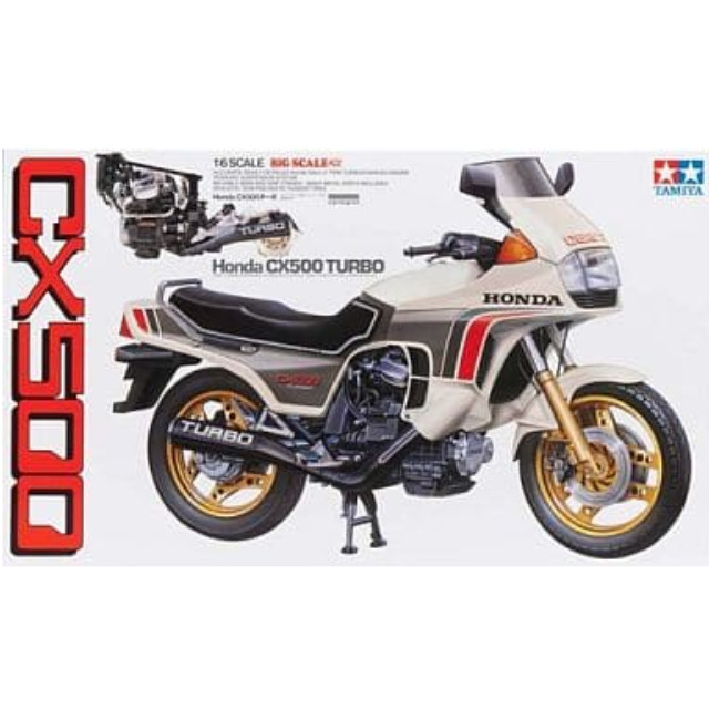 [PTM]1/6 ホンダCX500ターボ 「ビッグスケールシリーズ No.26」 ディスプレイモデル [16026] タミヤ プラモデル