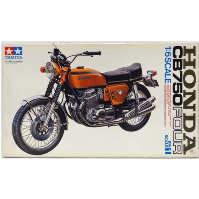 [PTM]1/6 ホンダ ドリーム CB750 FOUR 「オートバイシリーズ No.1」 ディスプレイモデル [16001] タミヤ プラモデル