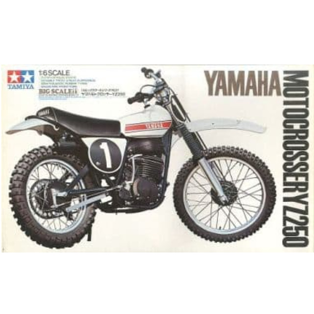 [PTM]1/6 ヤマハ モトクロッサー YZ250 「ビッグスケールシリーズ No.11」 [16011] タミヤ プラモデル