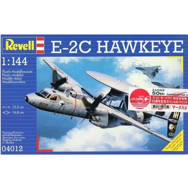 [PTM]1/144 E-2C ホークアイ 航空自衛隊 50周年記念スペシャルペイント 第601飛行隊マーク入 [R04012] レベル(Revell) プラモデル