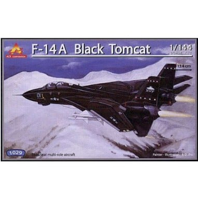 [PTM]1/144 F-14A BLACK-TOMCAT 「エアクラフト・シリーズ」 [1029] エース・コーポレーション プラモデル