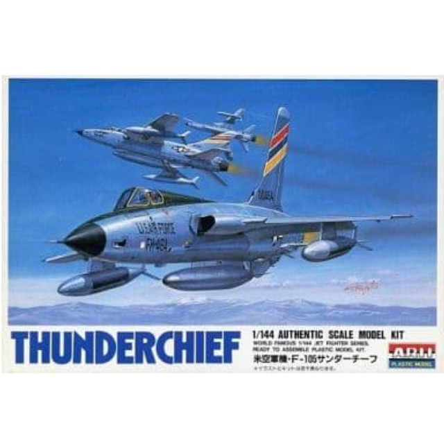 [PTM]1/144 米空軍機・F-105 サンダーチーフ 「ワールドフェイマスジェットファイターシリーズ No.9」 [23009] アリイ プラモデル
