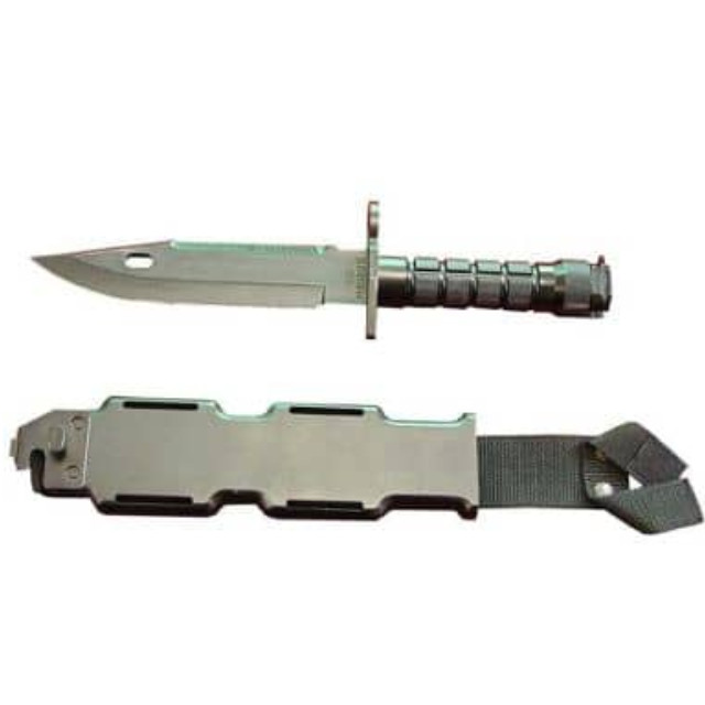 [PTM]1/1 M16用M9銃剣(プラ刃) 「コンバットシリーズ No.10」 マイクロエース プラモデル