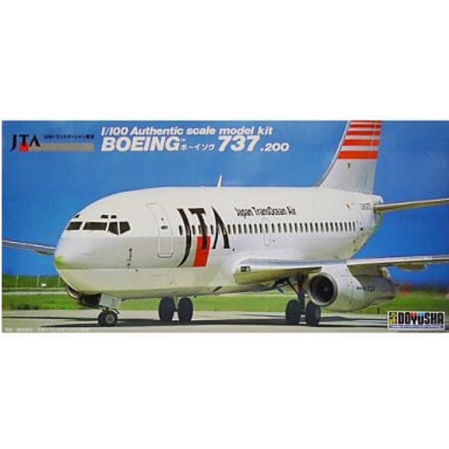 [PTM]1/100 ボーイング 737 日本トランスオーシャン航空 [100-B3JT] 童友社 プラモデル