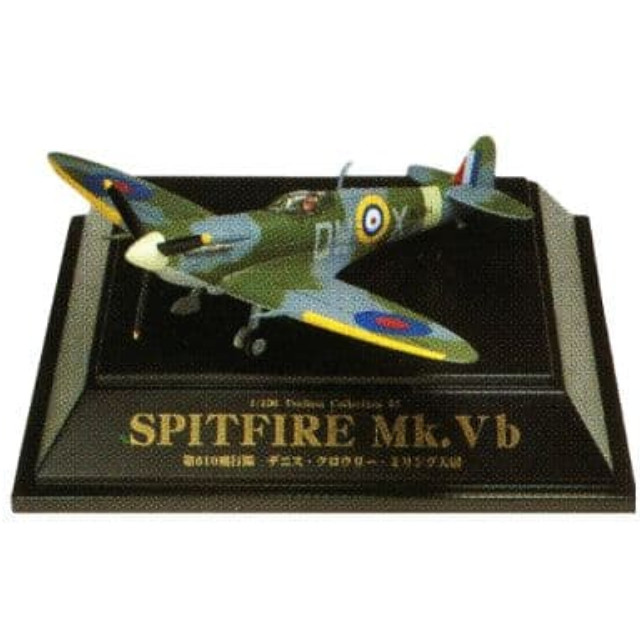 [PTM]1/100 No.27 SPITFIRE Mk.Vb 第610飛行隊 デニス・クロウリー ミリング大尉 「翼コレクション第5弾 楕円翼の猛禽 スピットファイア Mk.Vb」 童友社 プラモデル