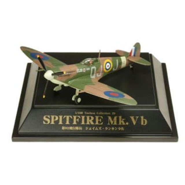 [PTM]1/100 No.29 SPITFIRE Mk.Vb 第92飛行隊長 ジェイムズ・ランキン少佐 「翼コレクション第5弾 楕円翼の猛禽 スピットファイア Mk.Vb」 童友社 プラモデル