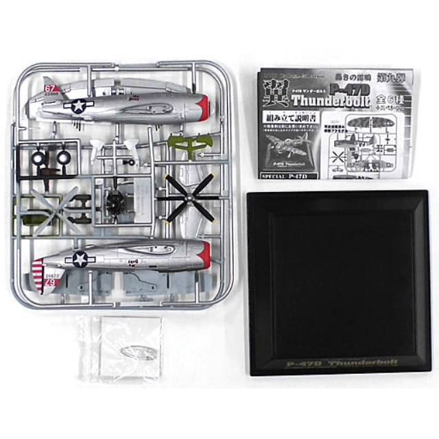 [PTM]1/100 No.54 P-47D サンダーボルト 第35戦闘航空群 第40戦闘飛行隊 アルヴァロ・ジェイ・ハンター大尉 「 「翼コレクション 第9弾 轟きの雷鳴」 童友社 プラモデル