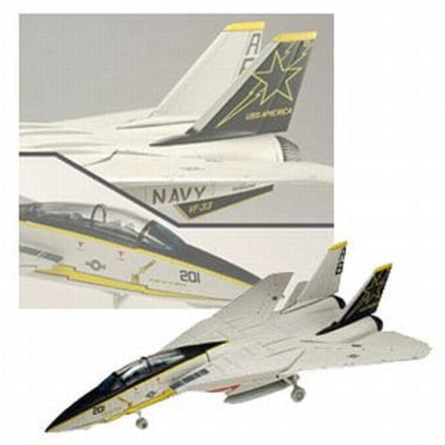 [PTM]VF-33(ターシアーズ) 現用機 第5弾 トムキャット 1/144 童友社 プラモデル