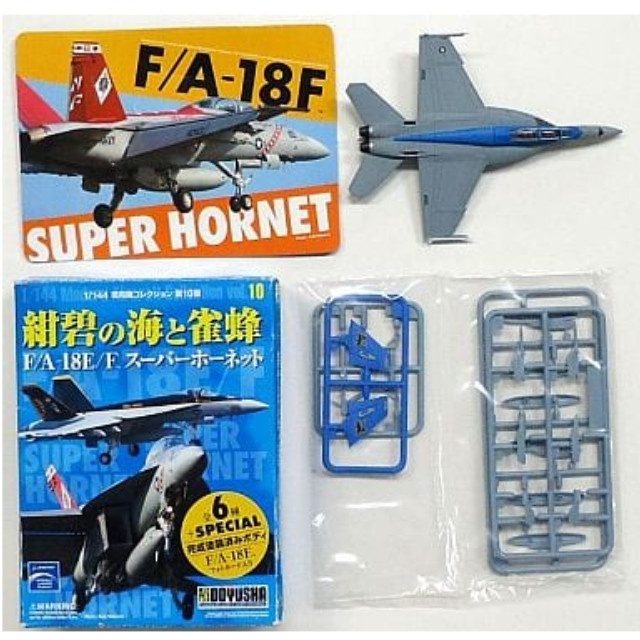 [PTM]1/144 VFA-213 ブラックライオンズ(シークレット) 「現用機コレクション 第10弾 紺碧の海と雀蜂 F/A-18E/F スーパーホーネット」 童友社 プラモデル