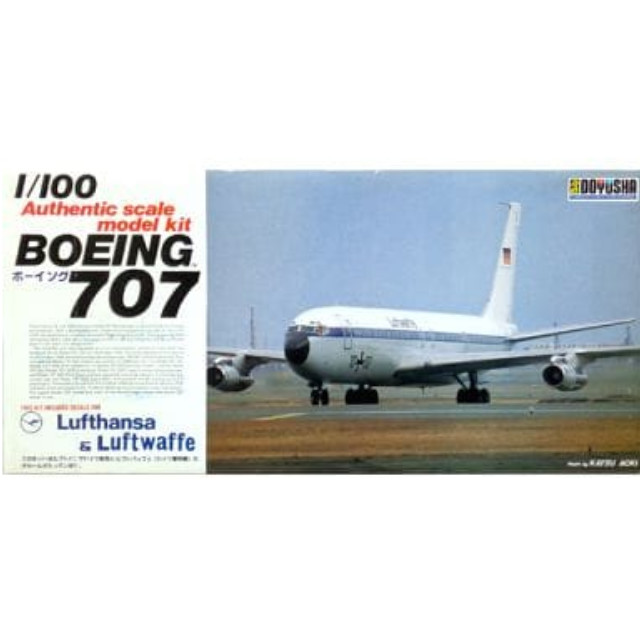 [PTM]1/100 ボーイング707 ルフトハンザドイツ航空&ルフトバッフェ(ドイツ軍用機) [100-BO] 童友社 プラモデル