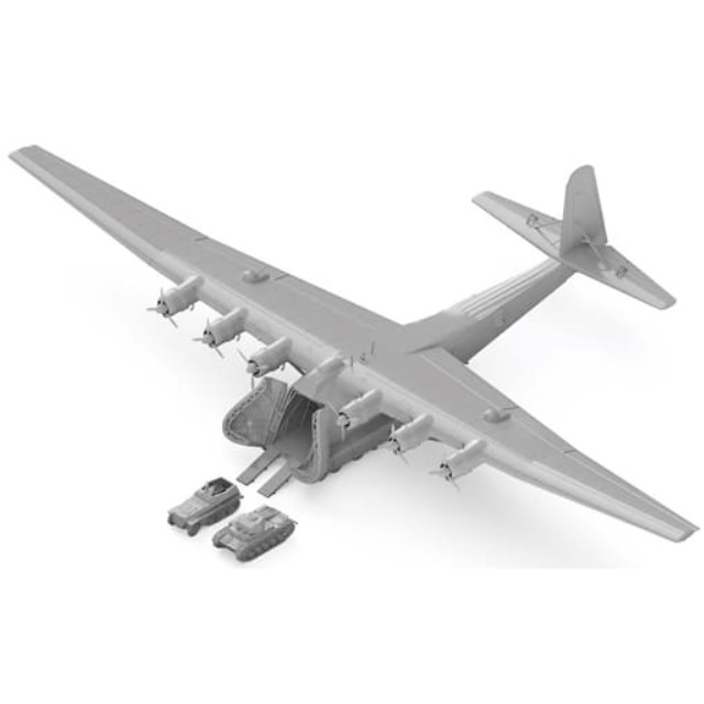 [PTM]1/144 ドイツ空軍 輸送機 Me323E-2 ギガント [SN23] ピットロード プラモデル
