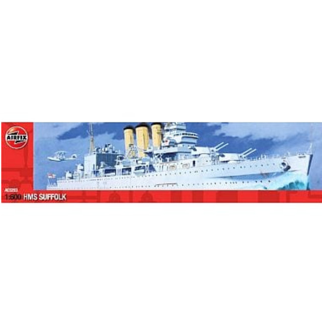 [PTM]1/600 HMS サフォーク(イギリス海軍巡洋艦) [A03203] エアフィックス(AIRFIX) プラモデル