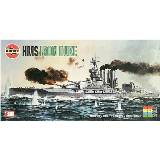 [PTM]1/600 イギリス海軍 HMS アイアン・デューク [A4210] エアフィックス(AIRFIX) プラモデル