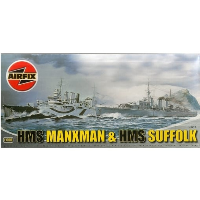 [PTM]1/600 HMS MANXMAN & HMS SUFFOLK(2艇セット) [04214] エアフィックス(AIRFIX) プラモデル