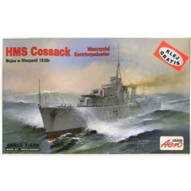 [PTM]1/600 HMS Cossack -駆逐艦 コサック- [00318] Aero PLAST(アエロプラスト) プラモデル