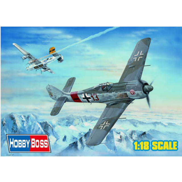 [PTM]1/18 フォッケウルフFw190A-8 「エアクラフトシリーズ」 [81803] ホビーボス(HOBBY BOSS) プラモデル