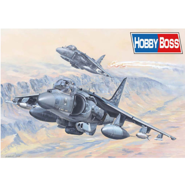 [PTM]1/18 AV-8B ハリアーII 「エアクラフトシリーズ」 [81804] ホビーボス(HOBBY BOSS) プラモデル