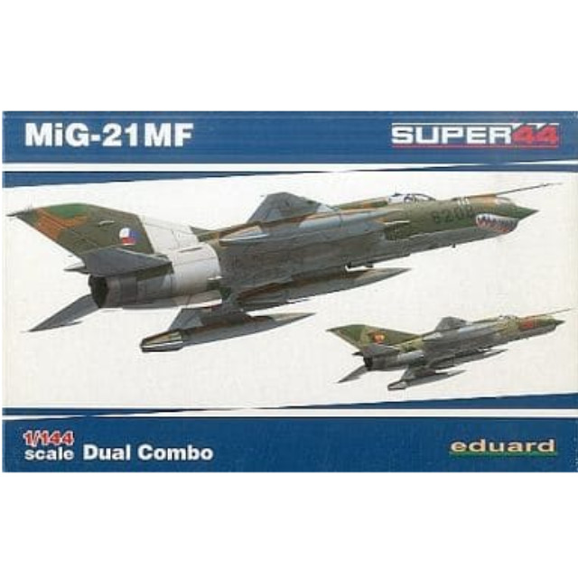 [PTM]1/144 ミグ MiG-21MF フィッシュベッドJ (2機セット) 「スーパー44シリーズ」 [4425] Eduard(エデュアルド) プラモデル
