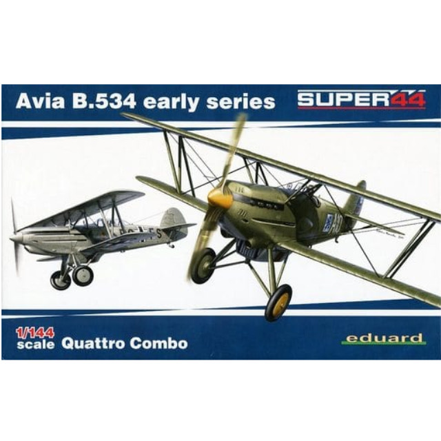 [PTM]1/144 アビアB.534 初期型 4機セット [EDU4451] Eduard(エデュアルド) プラモデル