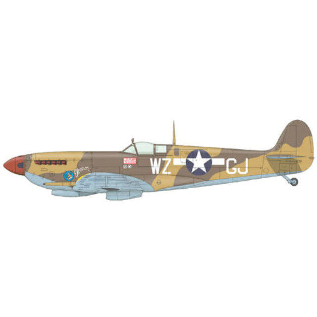 [PTM]1/144 スピットファイア Mk.IXc 後期型 スーパー44 [EDU4433] Eduard(エデュアルド) プラモデル
