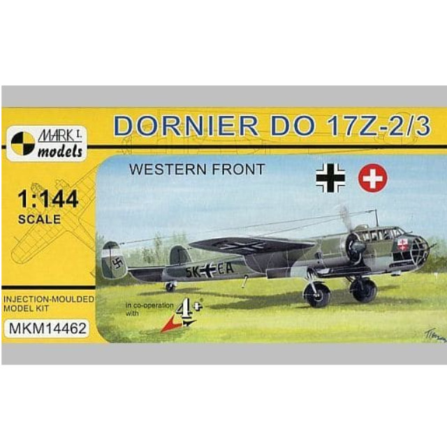 [PTM]1/144 Do17Z-2/3 西部戦線 [MKM14462] Mark I(マーク1) プラモデル
