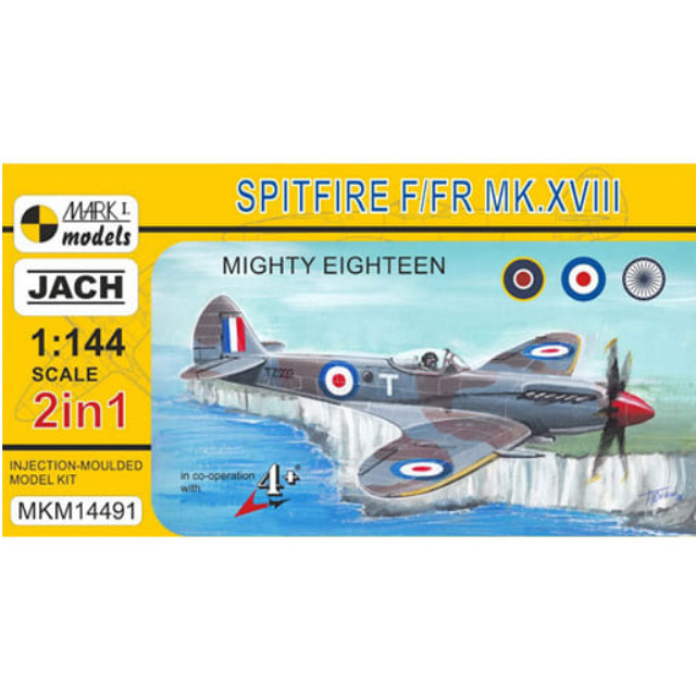 [PTM]1/144 スピットファイア F/FR Mk.XVIII マイティ18 2機入り [MKM14491] Mark I(マーク1) プラモデル