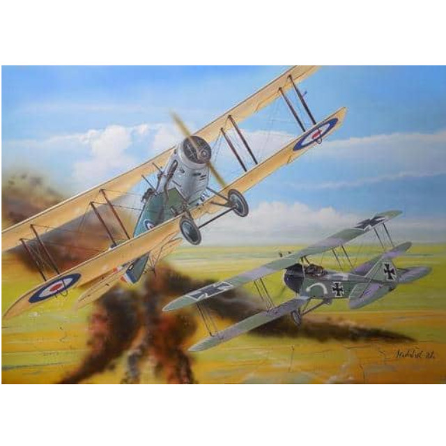 [PTM]1/144 ブリストル F.2B vs. ランプラーC.IV 各2機入りセット [VAL14422] VALOM(ヴァロム) プラモデル