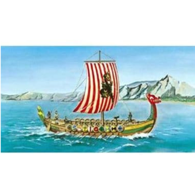 [PTM]1/60 ヴァイキング船 8世紀 [902] SMER(セマー) プラモデル