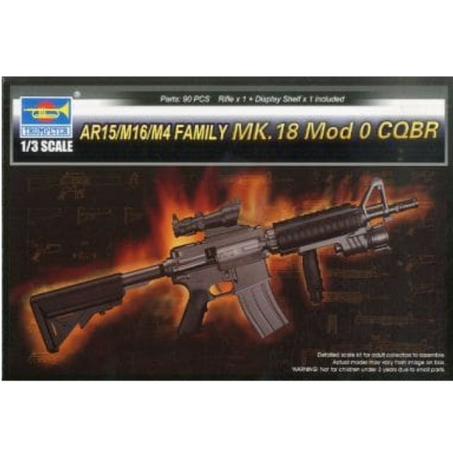 [PTM]1/3 MK.18 Mod 0 CQBR 「ワールドウェポンシリーズ」 [01914] トランペッター(TRUMPETER) プラモデル