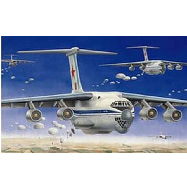 [PTM]1/144 ロシア軍 イリューシン IL-76 輸送機 「ソビエト&旧東側シリーズ」 [03901] トランペッター プラモデル