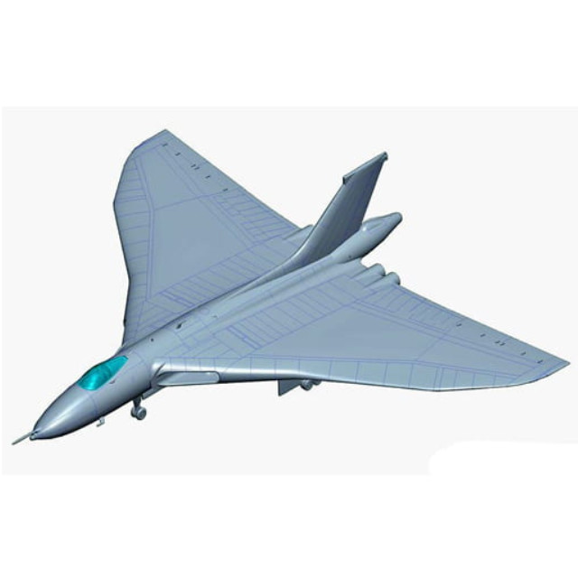[PTM]1/144 イギリス空軍 戦略爆撃機 アブロ・バルカン B2 [03931] トランペッター(TRUMPETER) プラモデル