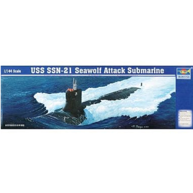 [PTM]1/144 米海軍 SSN-21 攻撃型潜水艦シーウルフ [05904] トランペッター(TRUMPETER) プラモデル