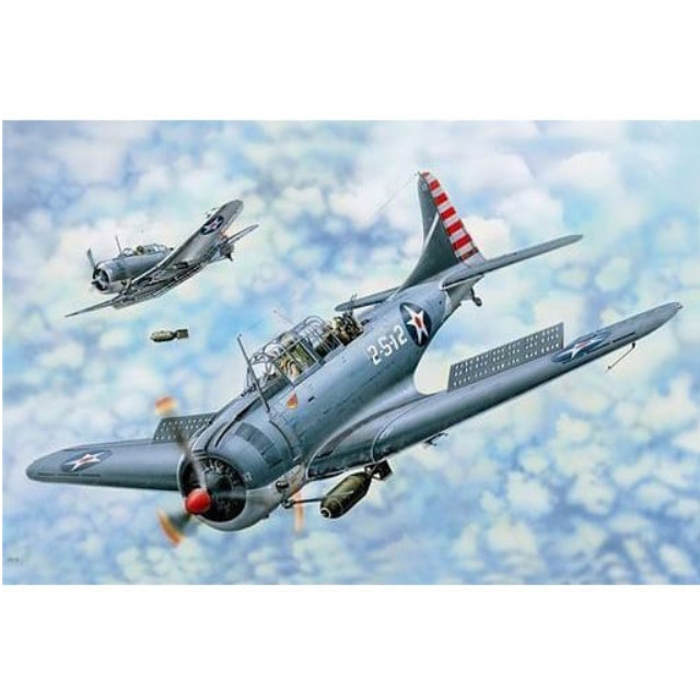 [PTM]1/18 米海軍 SBD-3/4 ドーントレス [ILK61801] ilovekit(アイラブキット) プラモデル