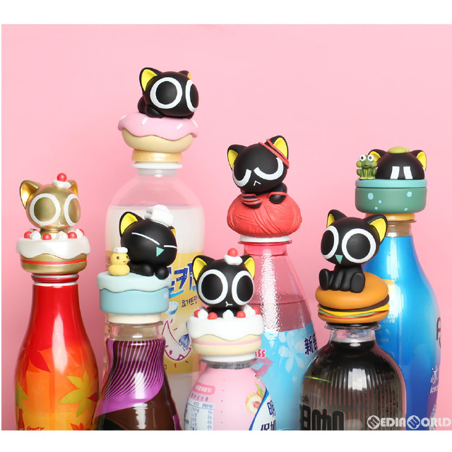 [FIG] (BOX)CandyBOX(キャンディボックス) 羅小黒(ロシャオヘイ) ボトルキャップシリーズ 第1弾 羅小黒戦記(ロシャオヘイセンキ) フィギュア(8個) 52Toys