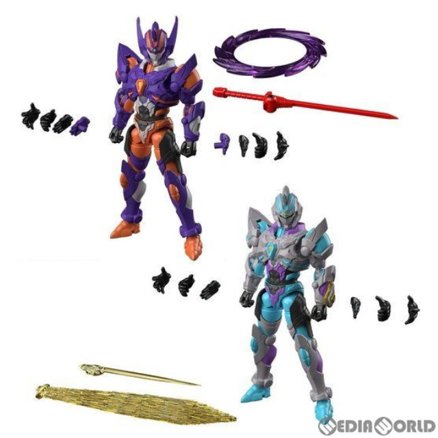 [PTM](食玩)プレミアムバンダイ限定 スーパーミニプラ SSSS.GRIDMAN グリッドナイト&グリッドマン(Initial Fighter)セット プラモデル バンダイ