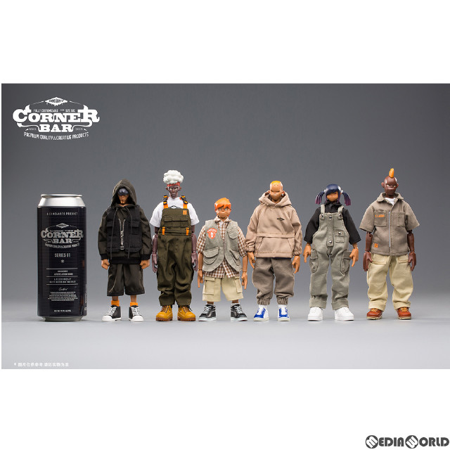 [FIG] (BOX)街角のバーシリーズ 第1弾 可動フィギュア(6個) COME4ARTS(カムフォーアーツ)