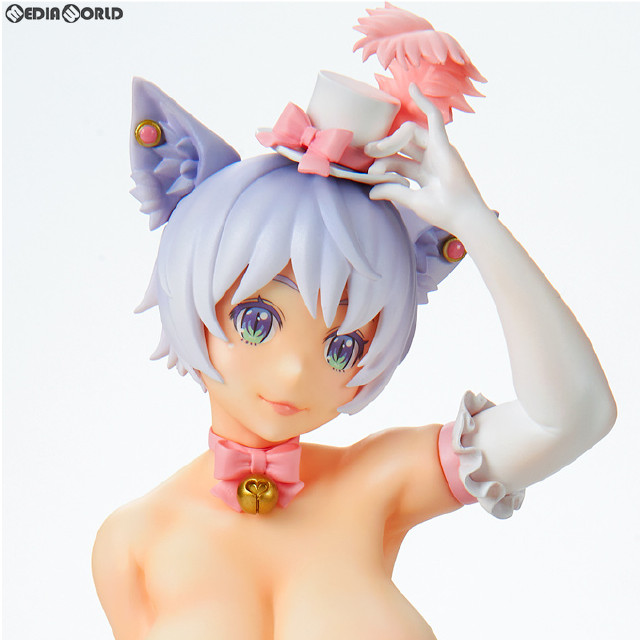 [FIG]バーレスクキャット ベル 白猫ver. はましま薫夫オリジナルキャラクター 1/7 完成品 フィギュア Q-six(キューシックス)