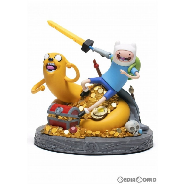 [FIG]アドベンチャー・タイム フィン&ジェイク スタチュー 完成品 フィギュア Mondo(モンド)
