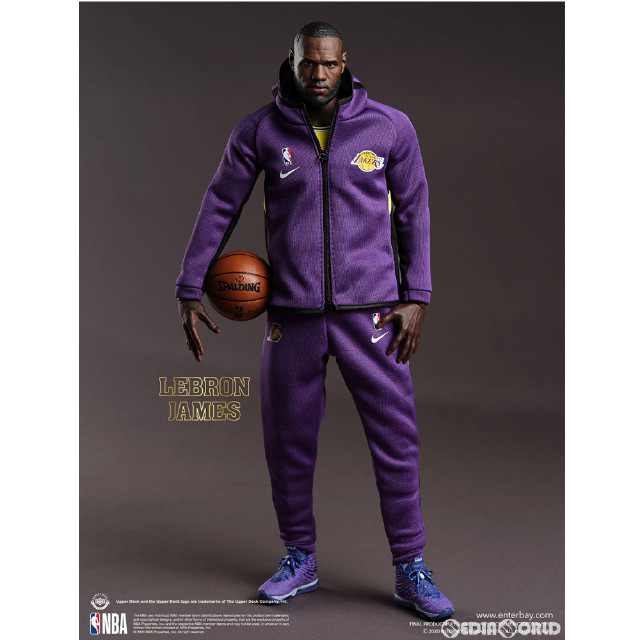 [FIG] リアルマスターピース NBAコレクション レブロン・ジェームズ 1/6 コレクティブル フィギュア LAレイカーズ ver 完成品 可動フィギュア エンターベイ