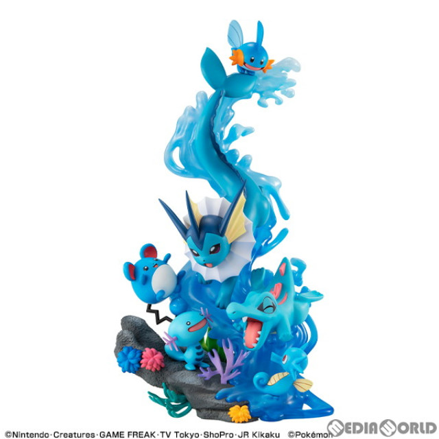 [FIG]G.E.M.EXシリーズ みずタイプ DIVE TO BLUE ポケットモンスター 完成品 フィギュア メガハウス