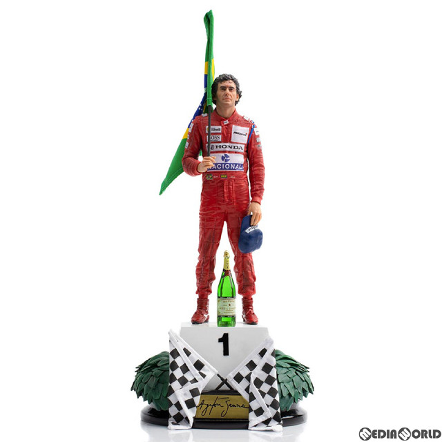 [FIG] 「アートスケール」1/10スケール アイルトン・セナ アイアン・スタジオ スタチュー 完成品 フィギュア アイアンスタジオ