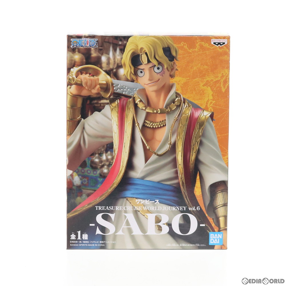買取300円 サボ ワンピース Treasure Cruise World Journey Vol 6 Sabo フィギュア プライズ 545 バンプレスト カイトリワールド